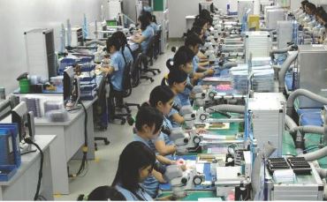 Sản xuất sản phẩm điện tử ở Việt Nam
