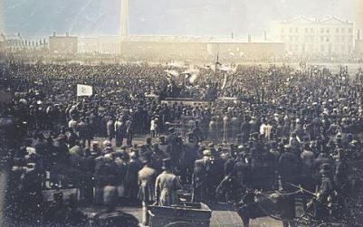 Một cuộc biểu tình trong phong trào Hiến chương Anh năm 1848