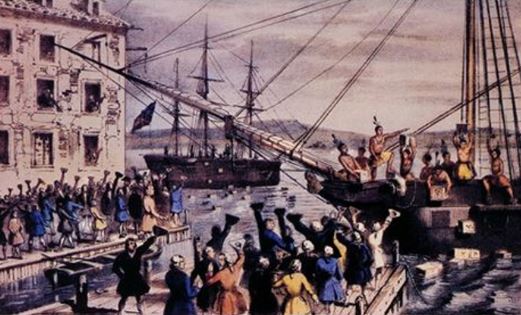 Nhân dân cảng Bô-xtơn tấn công tàu chở chè của Anh (12-1773)  