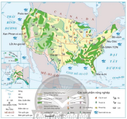 Phân bố nông nghiệp ở Hoa Kỳ, năm 2020