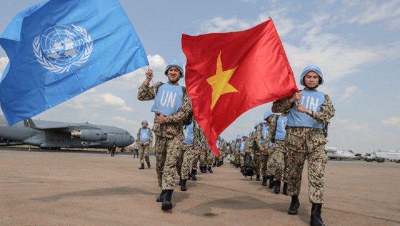 Các bác sĩ quân y Việt Nam thực hiện nhiệm vụ gìn giữ hòa bình Liên hợp quốc tại Nam Xu-đăng năm 2018