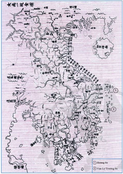 Bản đồ Đại Nam nhất thống toàn đồ (thời Minh Mạng)