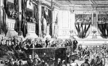 Buổi lễ tuyên bố thành lập Quốc tế thứ nhất (tranh vẽ)