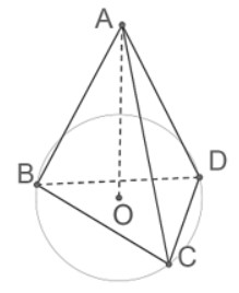Cho tứ diện đều ABCD cạnh a Gọi O là tâm đường tròn ngoại tiếp tam giác BCD