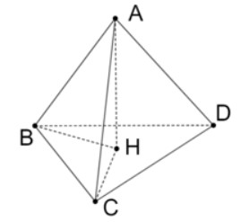 Cho tứ diện ABCD có AB ⊥ CD và AC ⊥ BD Gọi H là hình chiếu vuông góc của A