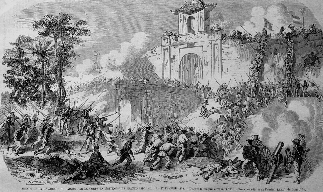 Liên quân Pháp - Tây Ban Nha tấn công thành Gia Định ngày 17.2.1859