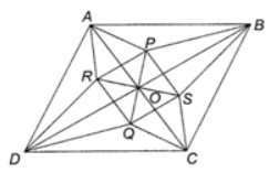 Gọi O là giao điểm hai đường chéo của hình bình hành ABCD