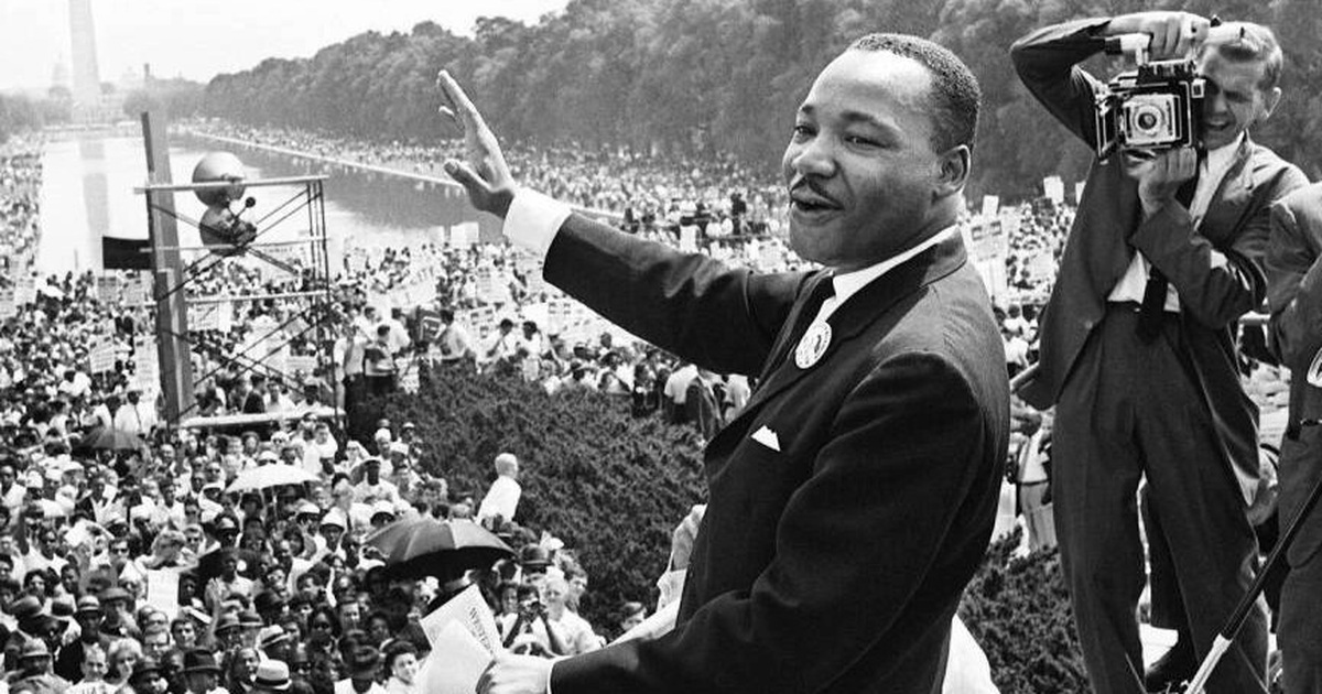 Mục sư Martin Luther King Jr đọc bài diễn văn lịch sử 