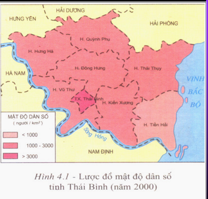Lược đồ dân số tỉnh Thái Bình