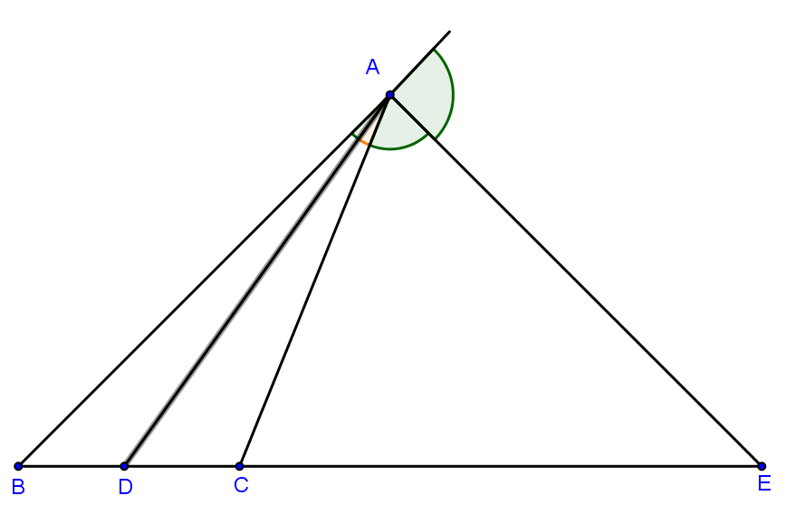 Hình học 8 Bài 3: Tính chất đường phân giác của tam giác