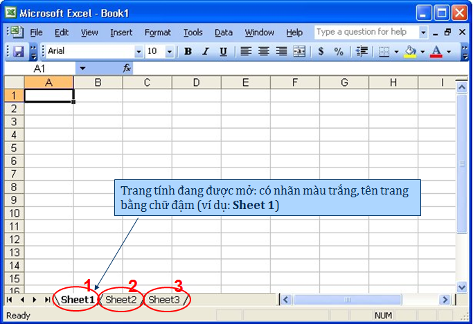 Trong Excel khả năng của một bảng tính có thể có bao nhiều trang