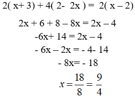 Cách giải phương trình lớp 8 cực hay, có đáp án - Toán lớp 8