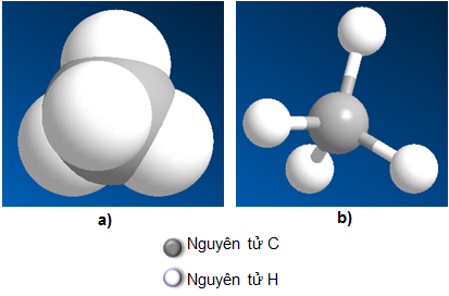Mô hình phân tử Metan