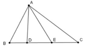 Cho hình vẽ dưới đây:Có bao nhiêu tam giác có một cạnh là AD trên hình vẽ