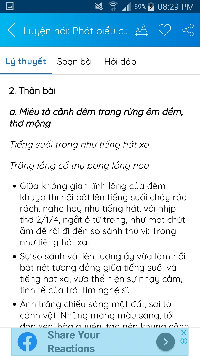 Lập Dàn Ý Biểu Cảm Bài Cảnh Khuya Và Bài Bạn Đến Chơi Nhà - Nguyễn Khánh  Linh