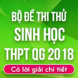 Bộ đề thi thử THPT Quốc gia năm 2018 môn Sinh học có lời giải chi tiết