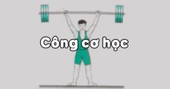 Bài 13: Công cơ học