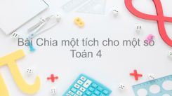 Chia một tích cho một số