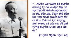 Tuyên Ngôn Độc Lập - Hồ Chí Minh - Phần 2: Tác phẩm