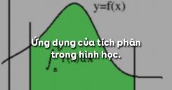 Bài 3: Ứng dụng của tích phân trong hình học