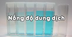 Bài 42: Nồng độ dung dịch