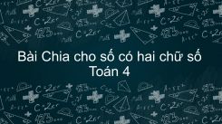 Chia cho số có hai chữ số