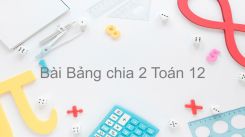 Bảng chia 2