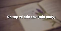 Ôn tập về dấu câu (dấu phẩy)