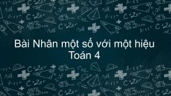 Nhân một số với một hiệu