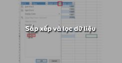 Bài 8: Sắp xếp và lọc dữ liệu