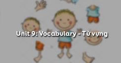 Unit 9: Vocabulary - Từ vựng