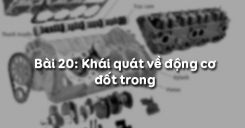 Bài 20: Khái quát về động cơ đốt trong