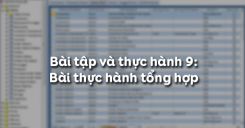 Bài tập và thực hành 9: Bài thực hành tổng hợp