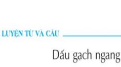 Luyện từ và câu: Ôn tập về dấu câu (Dấu gạch ngang)