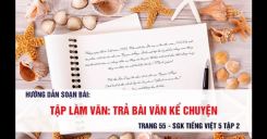Tập làm văn: Trả bài văn kể chuyện