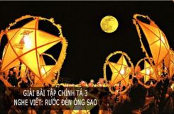 Chính tả Nghe - viết: Rước đèn ông sao