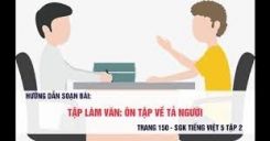 Tập làm văn: Ôn tập về tả người
