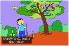 Tập đọc: Bài hát trồng cây