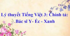 Chính tả: Bác sĩ Y-éc-xanh