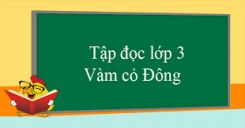 Tập đọc: Vàm Cỏ Đông