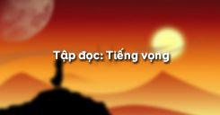 Tập đọc: Tiếng vọng