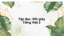 Tập đọc: Đổi giày