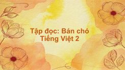 Tập đọc: Bán chó
