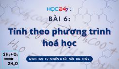 Bài 6: Tính theo phương trình hóa học