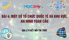 Bài 4: Một số tổ chức quốc tế và khu vực, an ninh toàn cầu