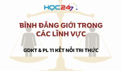 Bài 10: Bình đẳng giới trong các lĩnh vực