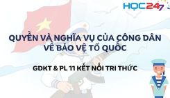 Bài 16: Quyền và nghĩa vụ của công dân về bảo vệ Tổ quốc