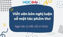 Viết văn bản nghị luận về một tác phẩm thơ