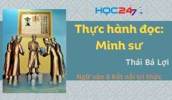 Thực hành đọc: Minh sư - Thái Bá Lợi