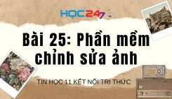 Bài 25: Phần mềm chỉnh sửa ảnh